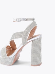 Natuurlijk - Carvela Gold Gala Platform Sandals - Image 4 of 5