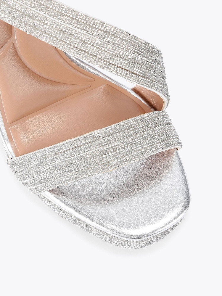 Natuurlijk - Carvela Gold Gala Platform Sandals - Image 5 of 5