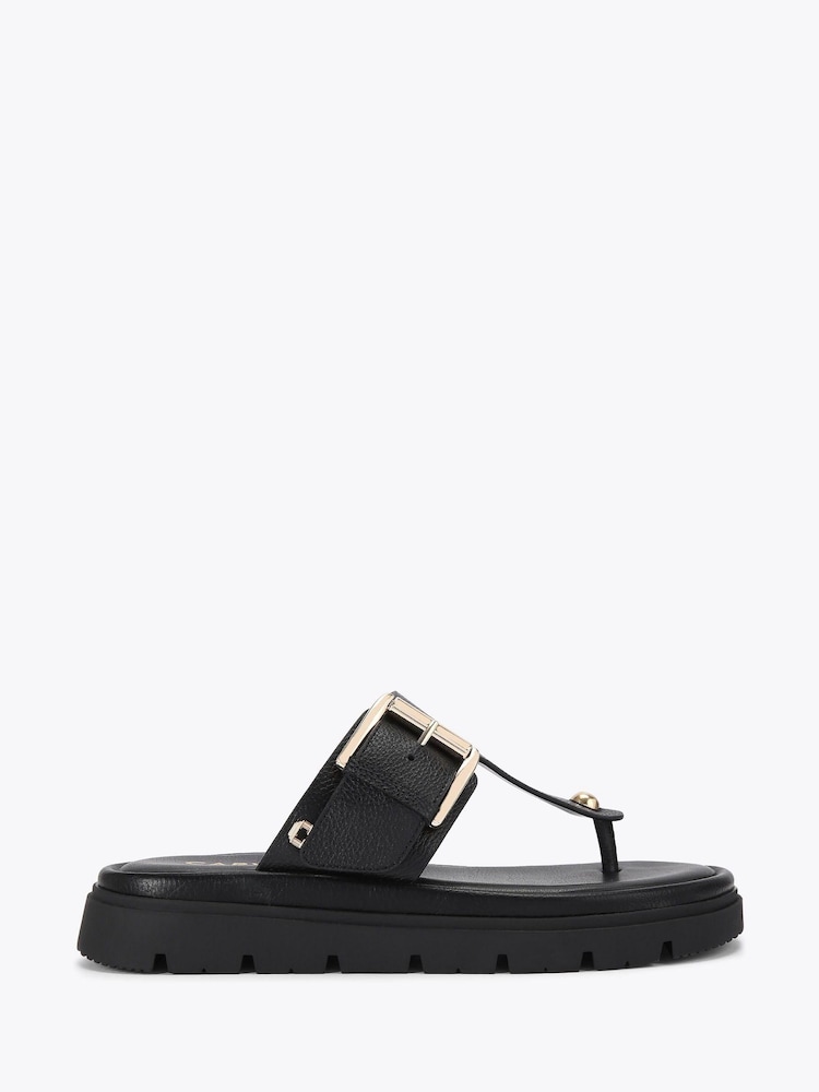 Carvela Comfort Pavilion T-Bar Mule Sandals - Image 2 of 5