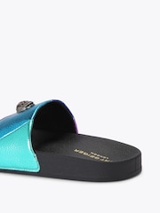 Kurt Geiger London Pink Junior Mini Meena Eagle Sandals - Image 4 of 4