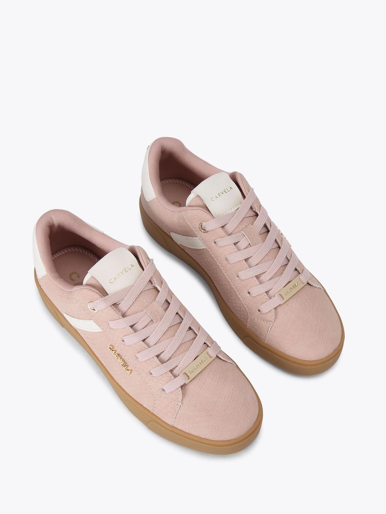 Carvela Gold Daze Gum Trainers - Image 2 of 4