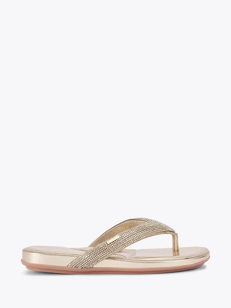 Dorado - Carvela Riviera Jewel Sandals - Imagen 1 de 4 Dorado - Carvela Riviera Jewel Sandals - Imagen 1 de 4