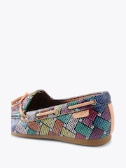 Kurt Geiger London Eagle Moccasin Leather Pumps - Image 4 of 4
