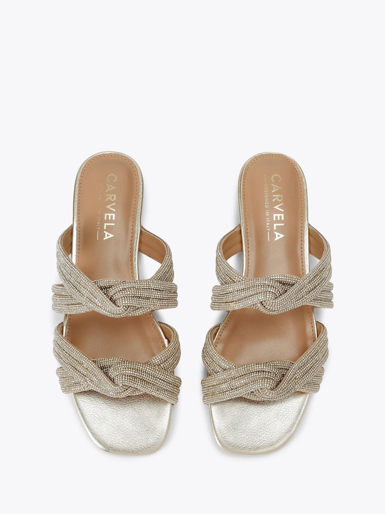 Gold - Carvela Arielle Flat Sandals - Bild 2 von 4 Gold - Carvela Arielle Flat Sandals - Bild 2 von 4