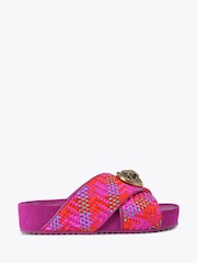 Kurt Geiger London Chelsea Cross Strap Sandals - Image 1 of 4