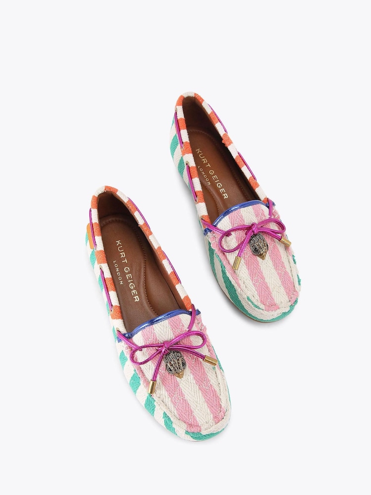 Kurt Geiger London Eagle Moccasin Leather Pumps - Image 2 of 4