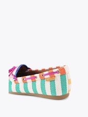 Kurt Geiger London Eagle Moccasin Leather Pumps - Image 3 of 4