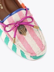Kurt Geiger London Eagle Moccasin Leather Pumps - Image 4 of 4