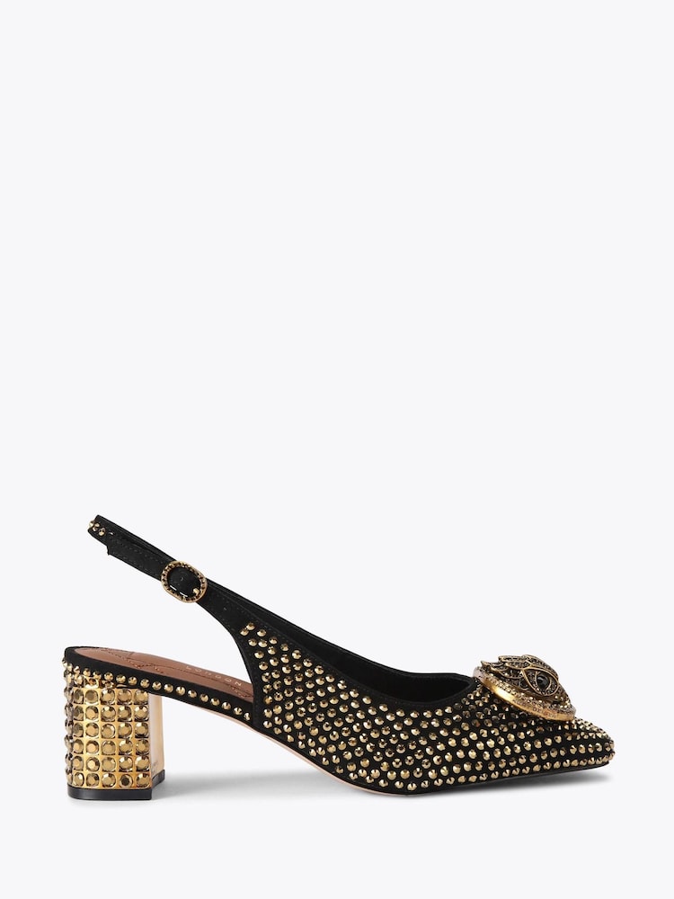 Kurt Geiger London Chelsea Block Slingback Heels - Image 1 of 4
