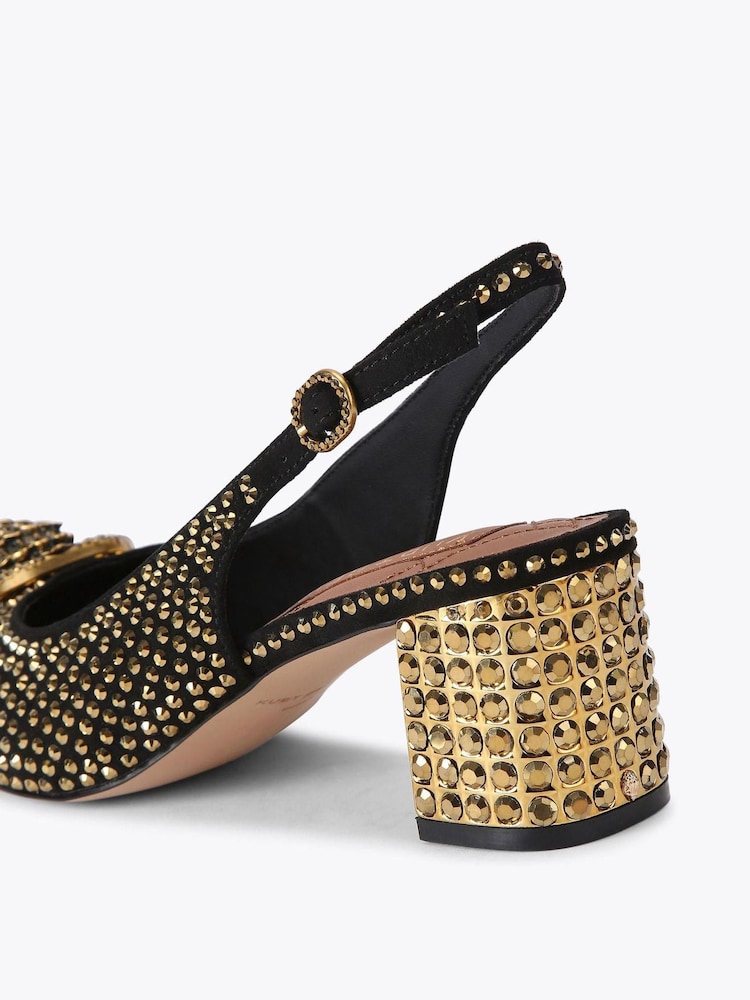 Kurt Geiger London Chelsea Block Slingback Heels - Image 4 of 4