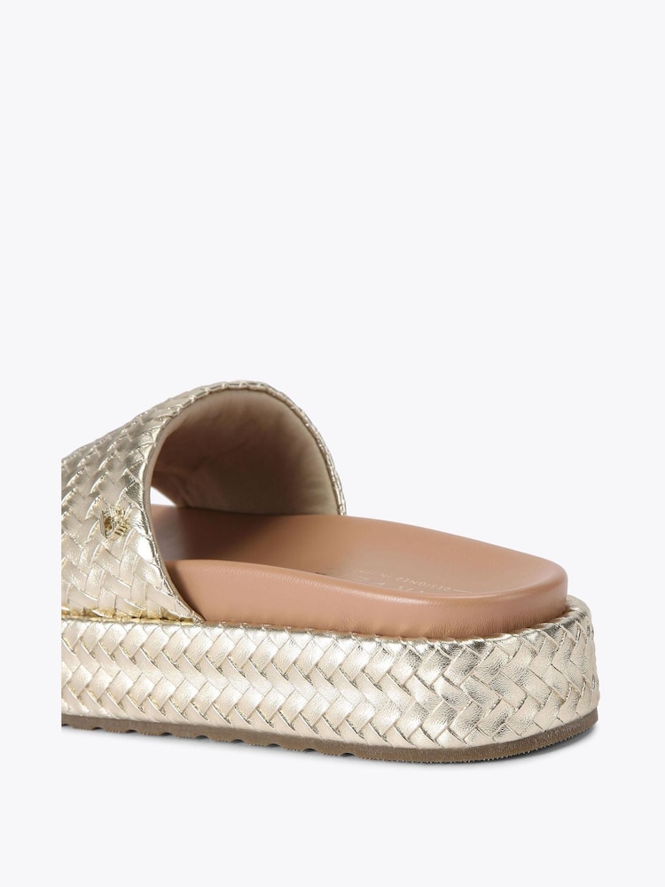 Dorado - Carvela Lucca Flatform Sandals - Imagen 4 de 4