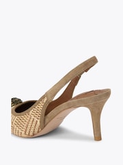 Kurt Geiger London Belgravia Eagle Sling Back Shoes - Image 3 of 4