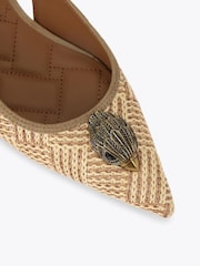 Kurt Geiger London Belgravia Eagle Sling Back Shoes - Image 4 of 4