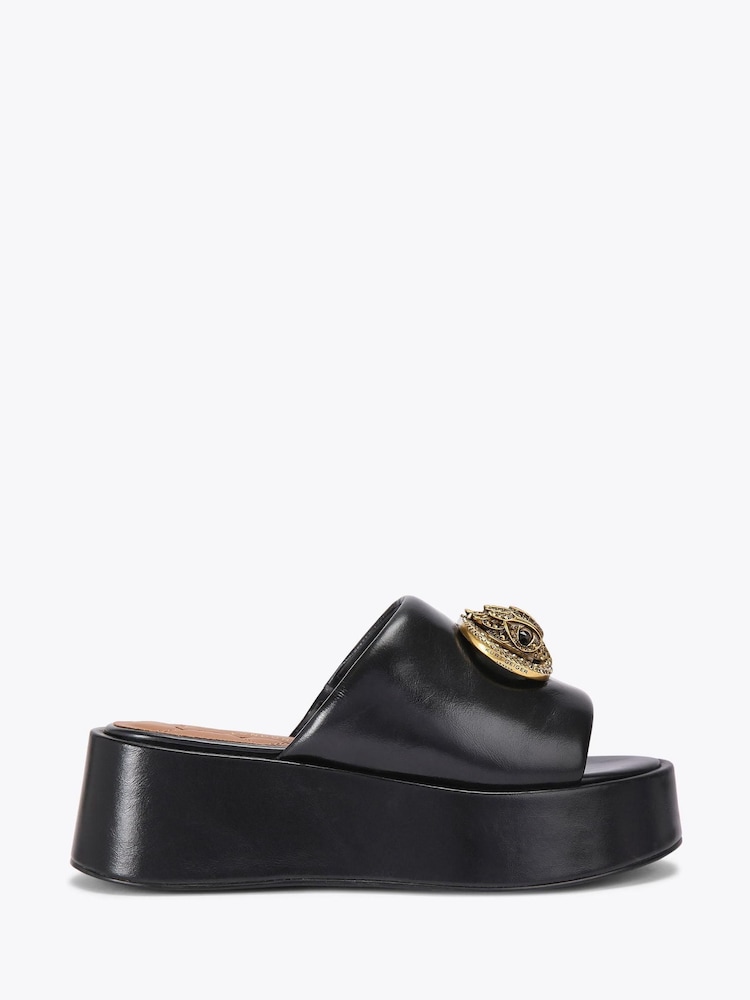 Kurt Geiger London Chelsea Flatform Mule Sandals - Image 1 of 4 Kurt Geiger London Chelsea Flatform Mule Sandals - Image 1 of 4