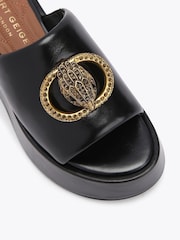 Kurt Geiger London  Chelsea Flatform Mule Sandals - Image 4 of 4