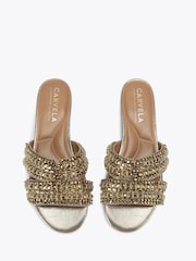 Золотой - Мюли Carvela Pageant - Изображение 2 из 4