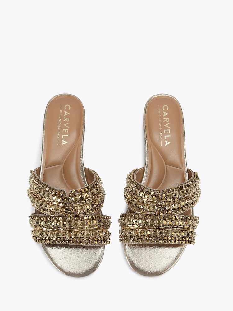 Золотой - Мюли Carvela Pageant - Изображение 2 из 4