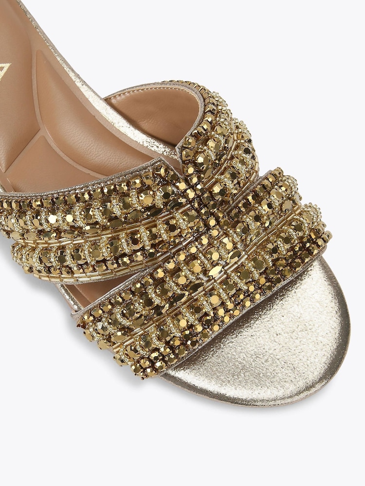 Золотой - Мюли Carvela Pageant - Изображение 4 из 4