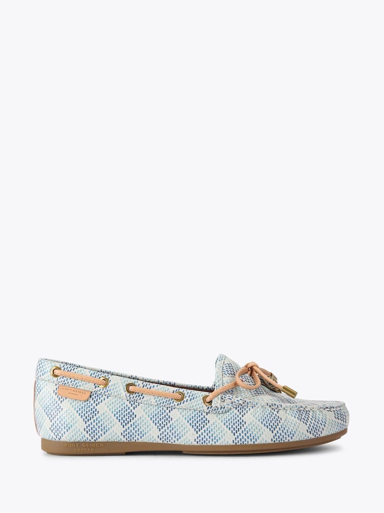 Kurt Geiger London Eagle Moccasin Leather Pumps - Image 1 of 4