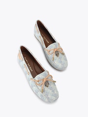 Kurt Geiger London Eagle Moccasin Leather Pumps - Image 2 of 4