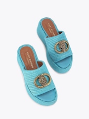 Kurt Geiger London  Chelsea Flatform Mule Sandals - Image 2 of 5