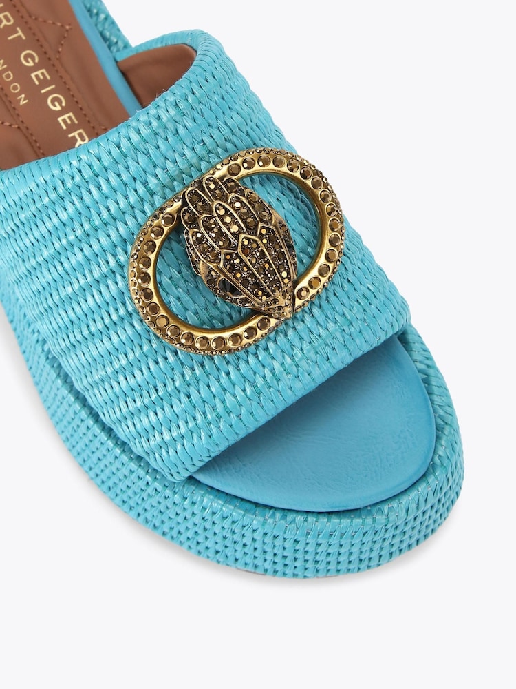 Kurt Geiger London  Chelsea Flatform Mule Sandals - Image 4 of 5