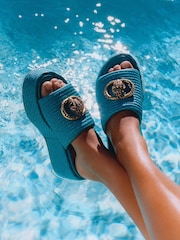 Kurt Geiger London  Chelsea Flatform Mule Sandals - Image 5 of 5