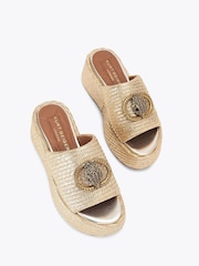 Kurt Geiger London  Chelsea Flatform Mule Sandals - Image 2 of 4