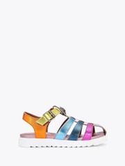 Kurt Geiger London Kids Pink Mini Fisherman Sandals - Image 1 of 4