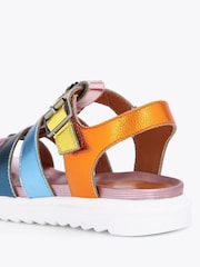 Kurt Geiger London Kids Pink Mini Fisherman Sandals - Image 4 of 4