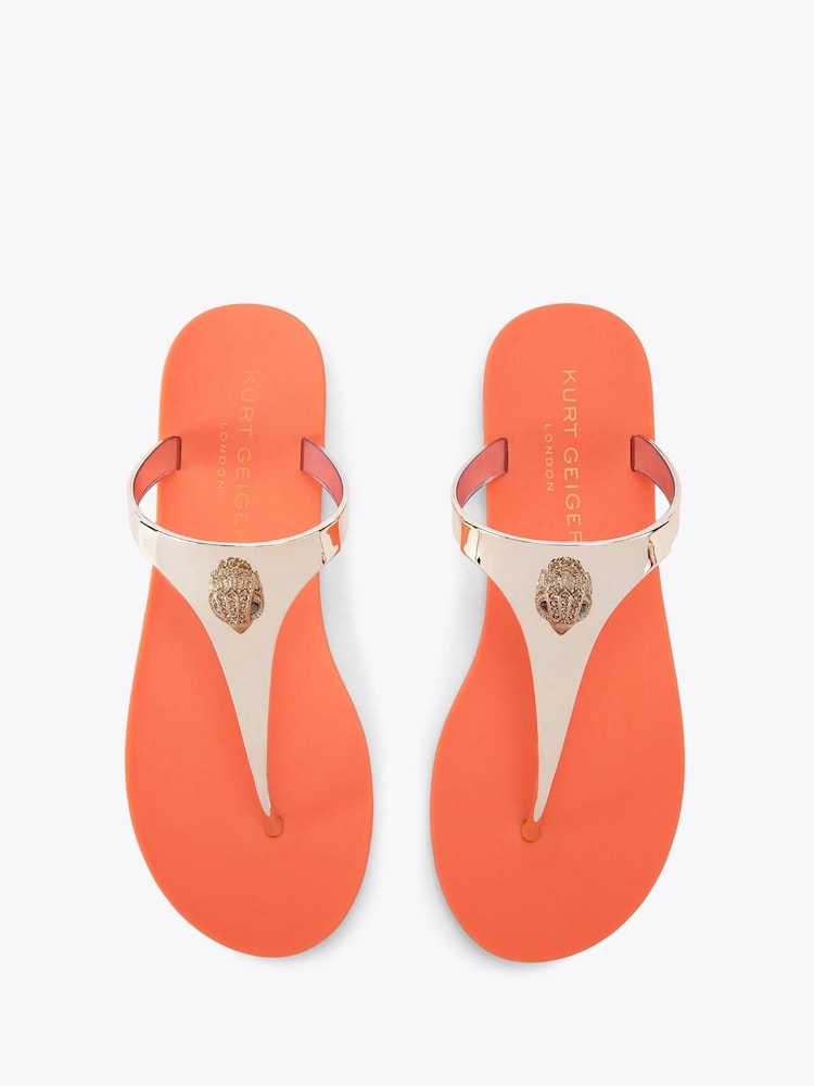 Kurt Geiger London Maddison T-Bar Sandals - Image 2 of 5