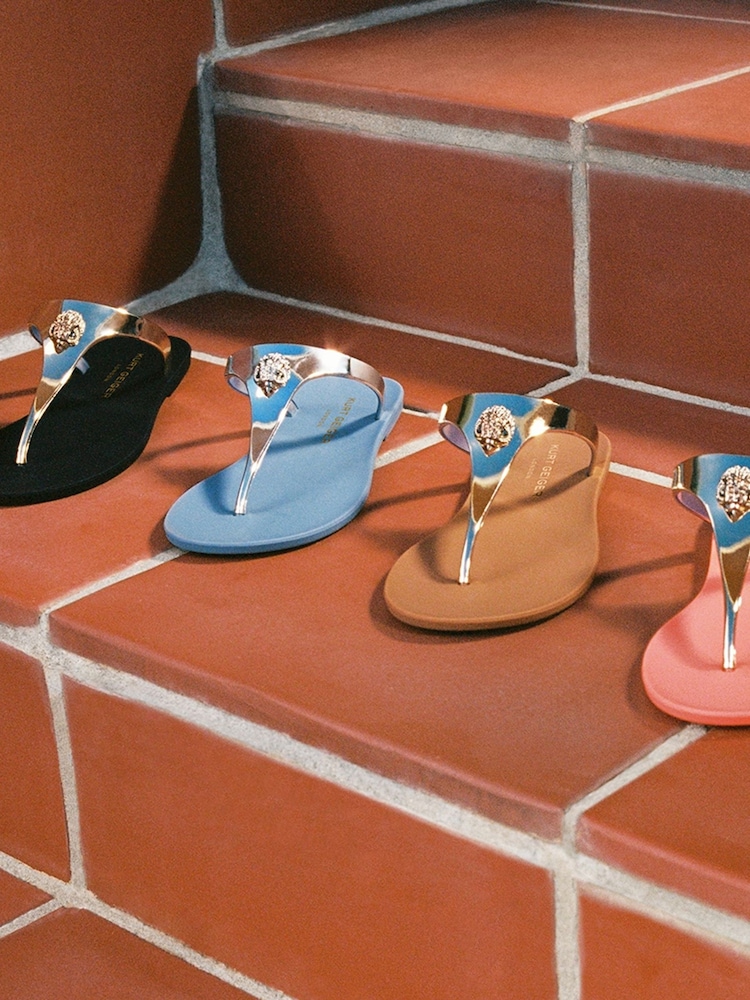 Kurt Geiger London Maddison T-Bar Sandals - Image 5 of 5