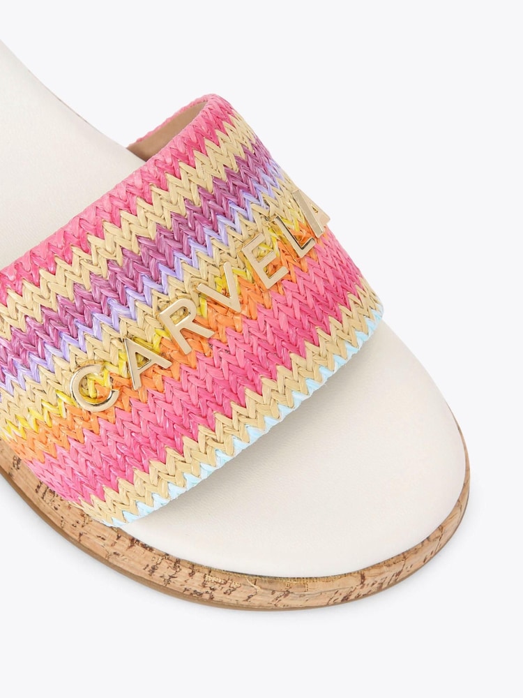 Carvela Pink Cloud Stripe Sandals - Imagen 4 de 4 Carvela Pink Cloud Stripe Sandals - Imagen 4 de 4