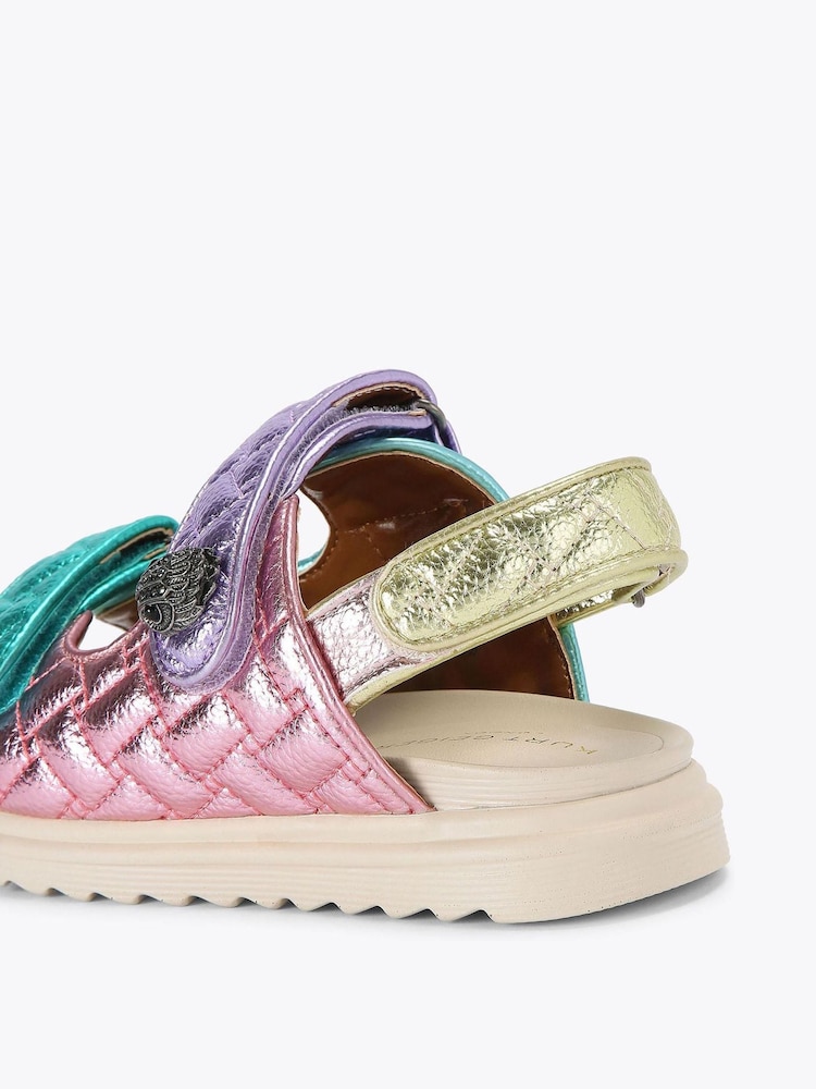 Kurt Geiger London Kids Pink Mini Orson Sandals - Image 4 of 4
