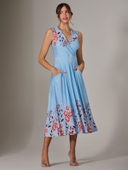 Jolie Moi Jersey Sleeveless Midi Dress - Изображение 2 из 5