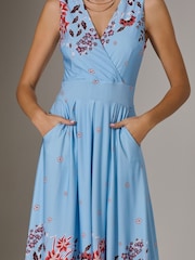 Jolie Moi Jersey Sleeveless Midi Dress - Изображение 3 из 5
