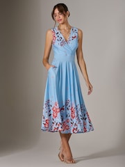 Jolie Moi Jersey Sleeveless Midi Dress - Изображение 4 из 5