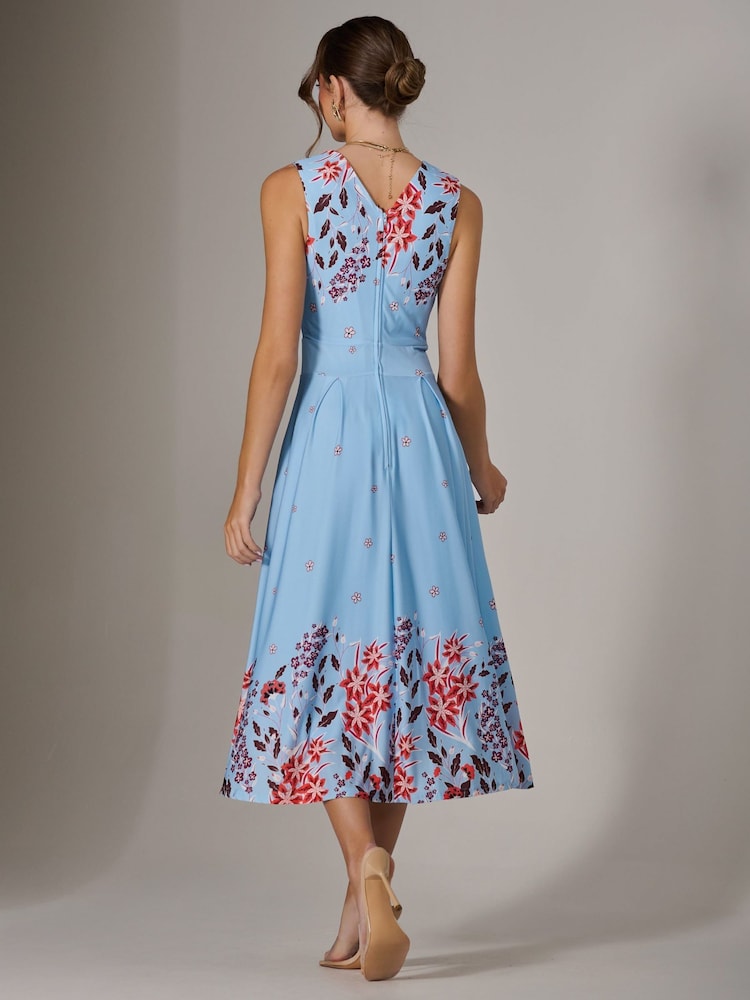 Jolie Moi Jersey Sleeveless Midi Dress - Изображение 5 из 5