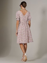 Jolie Moi – Midikleid mit Puffärmeln - Bild 6 von 6