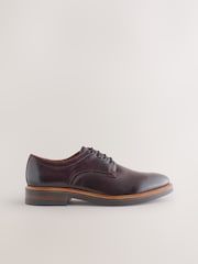 Burgundy Red Heritage Derby Shoes - Image 2 of 6
