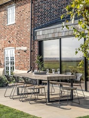 Gallery Home Grey Taranto 8 Seater Garden Dining Table - Image 1 of 6
