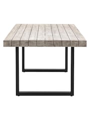 Gallery Home Grey Taranto 8 Seater Garden Dining Table - Image 4 of 6