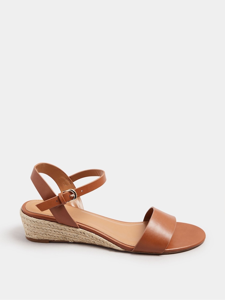 Marrón - Long Tall Sally Mid Heel Rope Wedge Sandals - Imagen 2 de 5 Marrón - Long Tall Sally Mid Heel Rope Wedge Sandals - Imagen 2 de 5