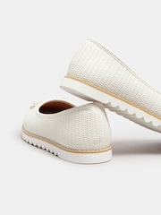 de baléYours Curve Extra WovenWide Fit Pumps - Imagem 5 de 5
