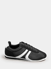 Yours Curve Black Extra-Wide Fit Runner Trainers - Image 3 of 5