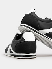 Yours Curve Black Extra-Wide Fit Runner Trainers - Image 4 of 5