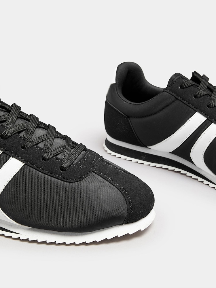 Yours Curve Black Extra-Wide Fit Runner Trainers - Image 5 of 5