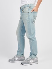 Lee Blue Boys Twill Resort 100% Cotton Jenas - Image 4 of 8