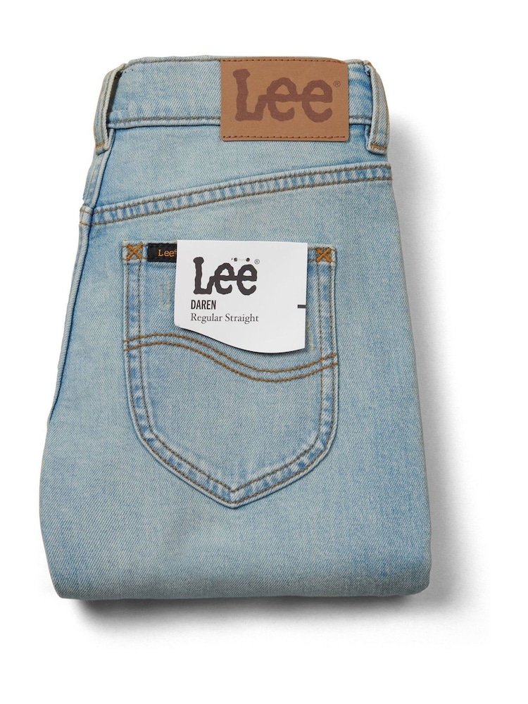 Lee Blue Boys Twill Resort 100% Cotton Jenas - Image 8 of 8