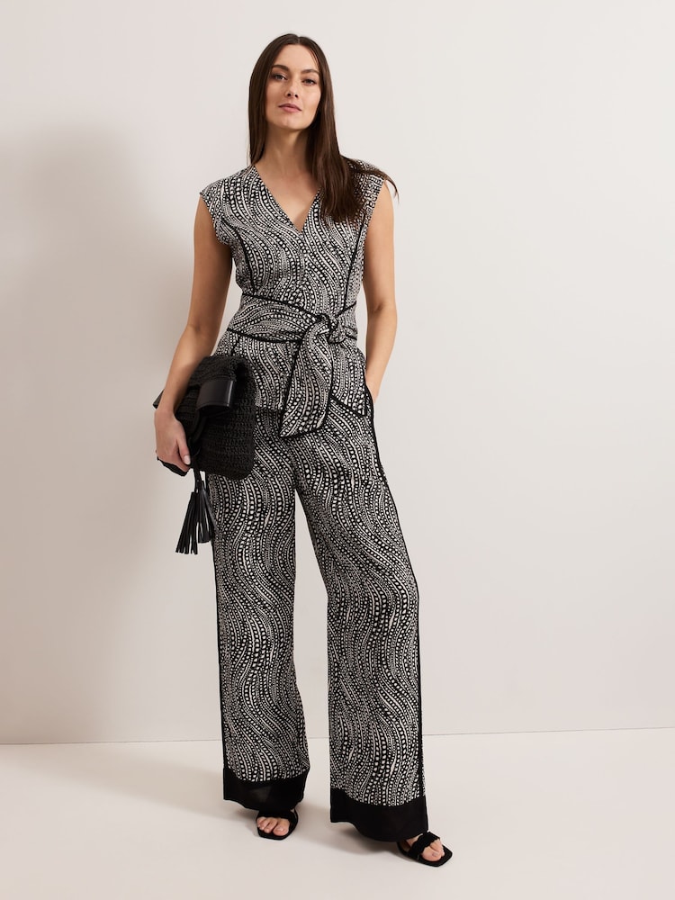 Phase Eight Black Petite Mariana Trousers - Image 1 of 6